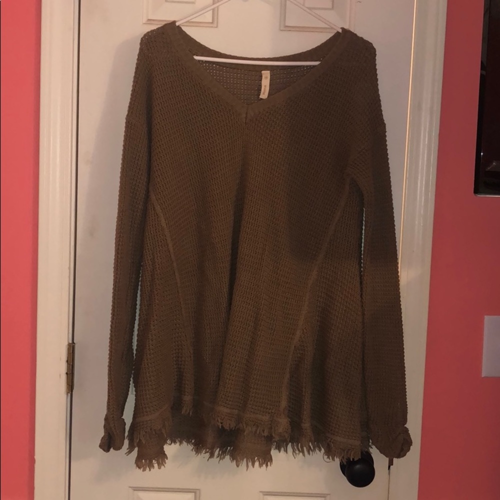 Wishlist Waffleknit Tunic